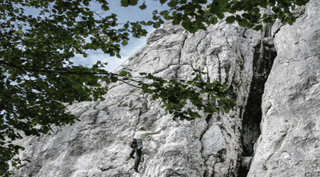 Szkolenie wspinaczkowe Kamień Leski